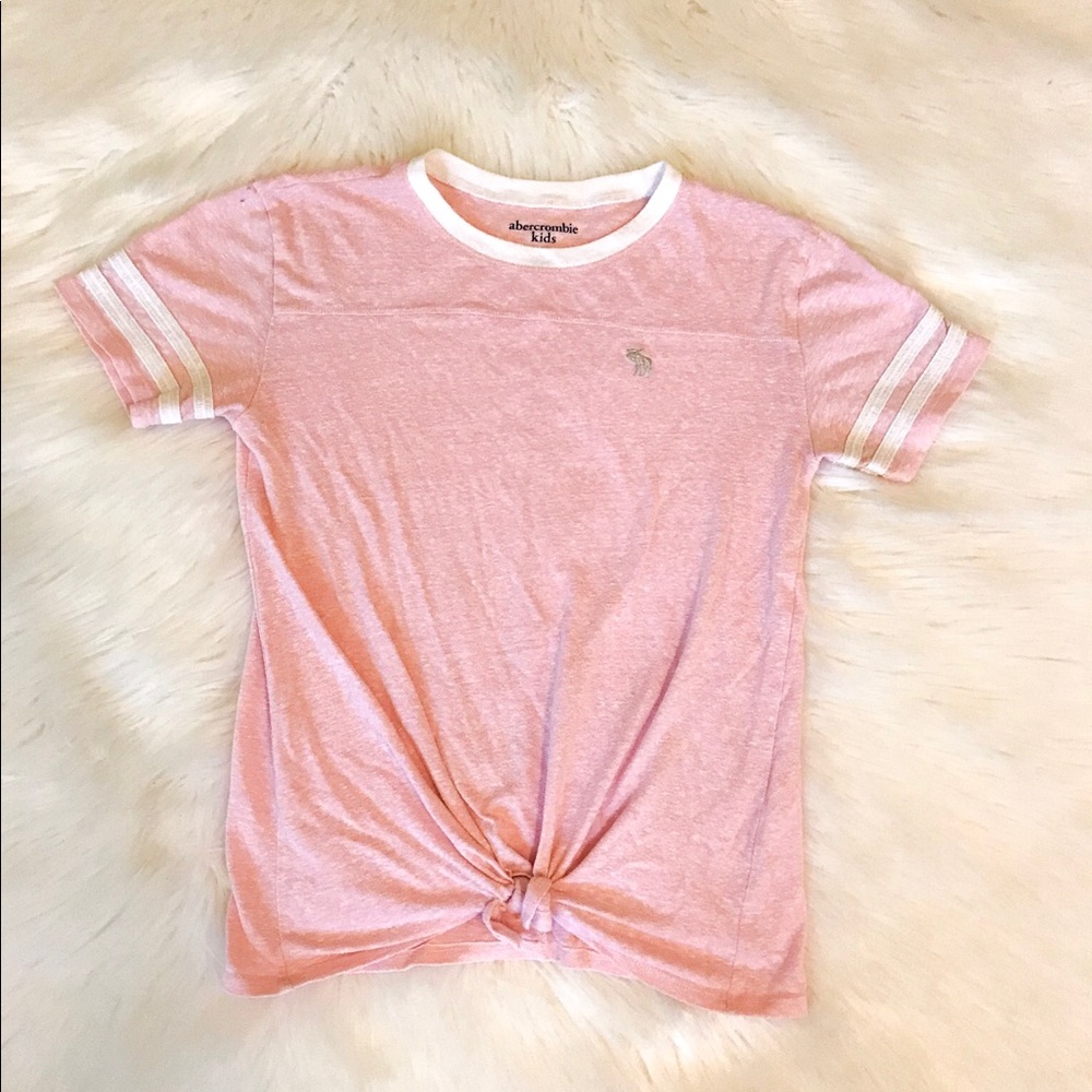 Abercrombie kids tie-front top